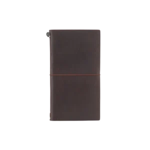 TRAVELER’S Company TRAVELER’S Notebook Starter Kit Regular Size Brown