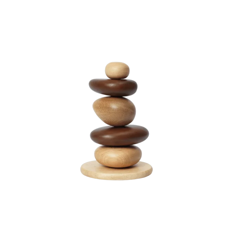 Pebble Stacking Blocks