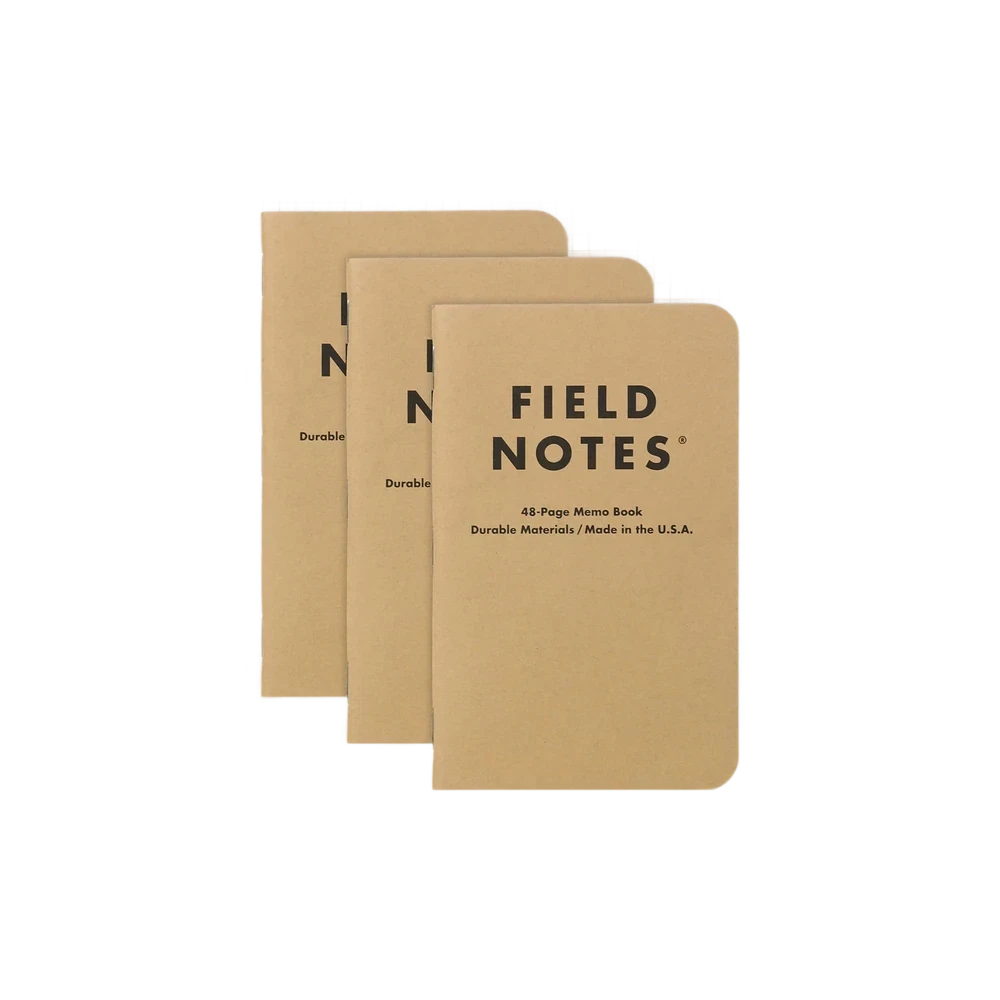 Field Notes Original Kraft 3-Pack