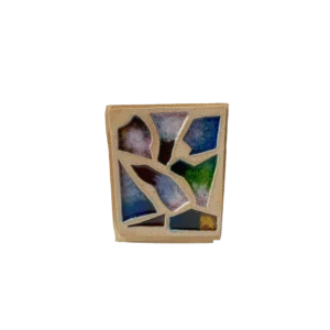 Morgan Peck Wide Mosaic Vase