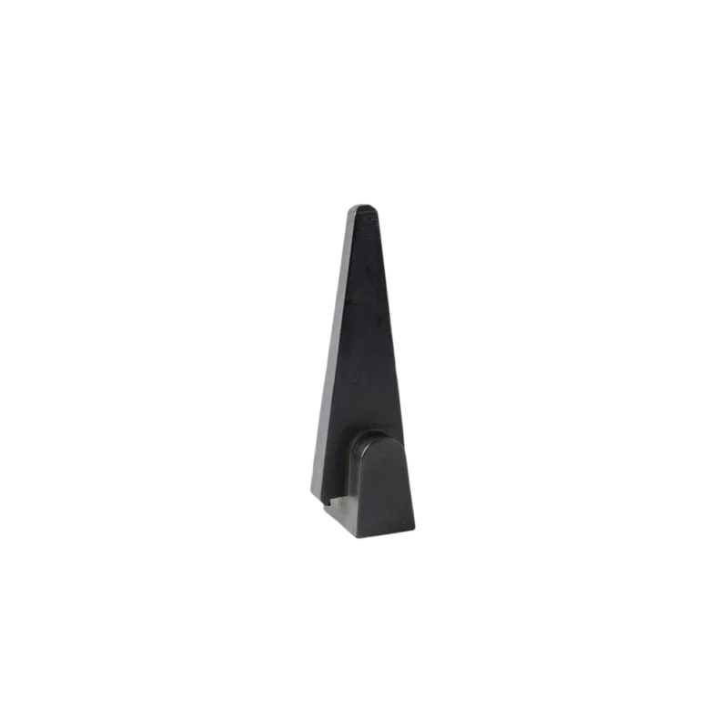 Studio Henry Wilson Prise Bottle Opener – lost-wax cast bronze bottle opener, sculptural obelisk form with architectural cutout