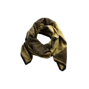 Block Shop Temple Scarf (Coffee)