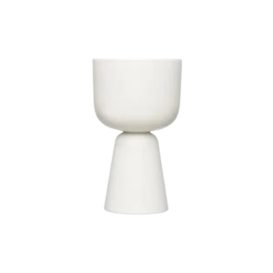 Nappula Plant Pot 260x155mm White by Iittala