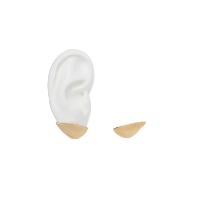 Lady Grey Lobe Earrings