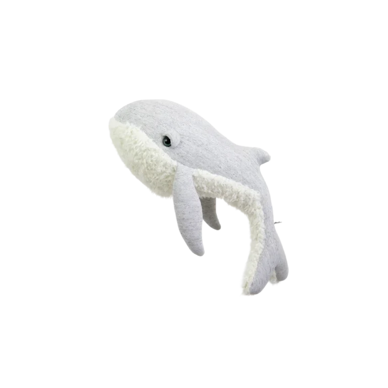 BigStuffed Albino Whale