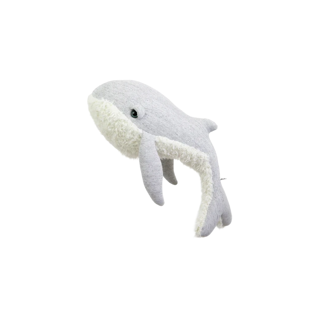 BigStuffed Albino Whale