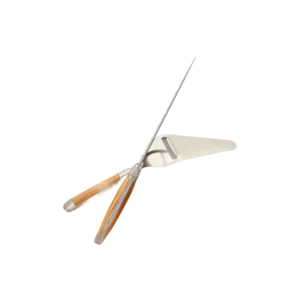 Forge de Laguiole Barthélemy Cheese Knife Set (Olivewood)