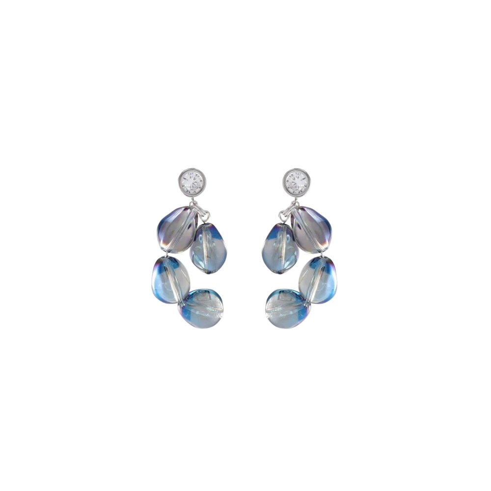 MOUNSER Bubble Earrings / Fog Blue