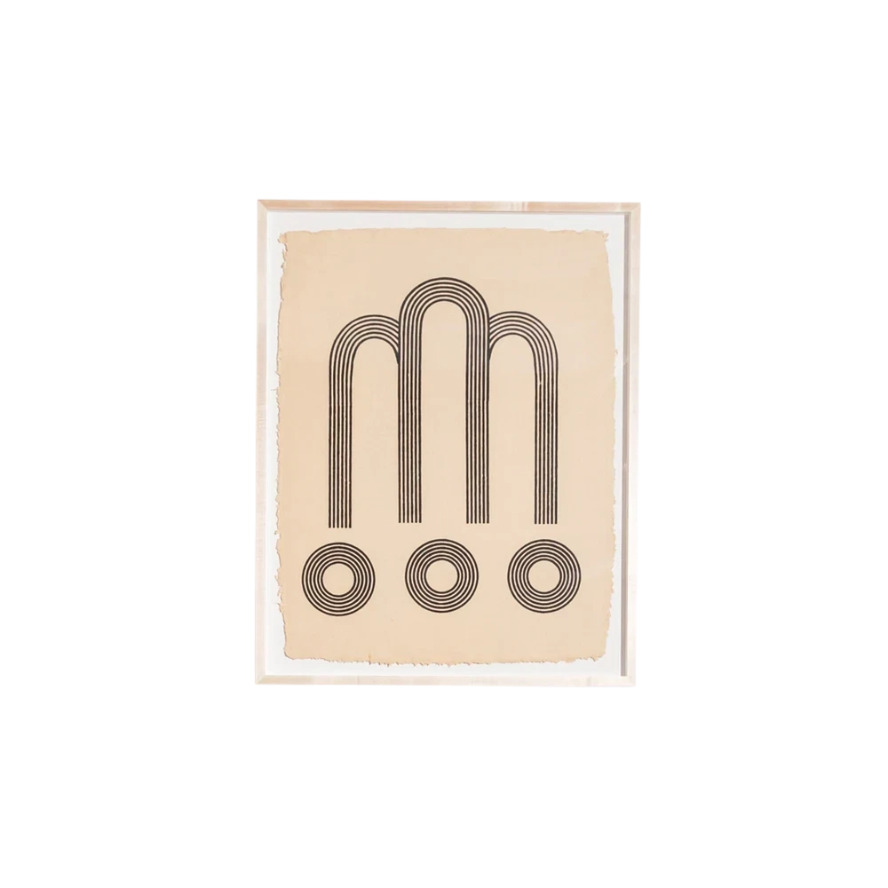 Block Shop Textiles Arches Woodblock Print